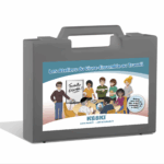 mallette contenant les fiches ateliers Vivre Ensemble au Travail