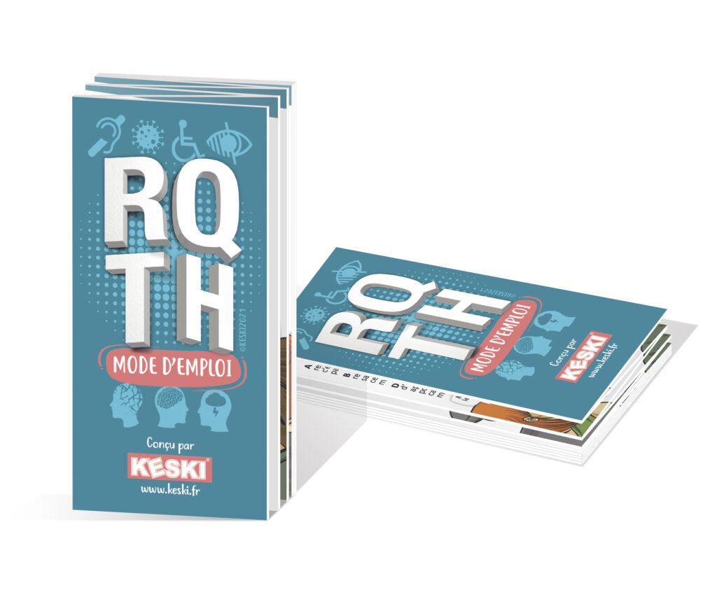 Visuel du dépliant RQTH de KESKI